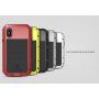 LOVE MEI waterdichte / stofdichte MEI koffer voor iPhone XS/iPhone X X - zwart