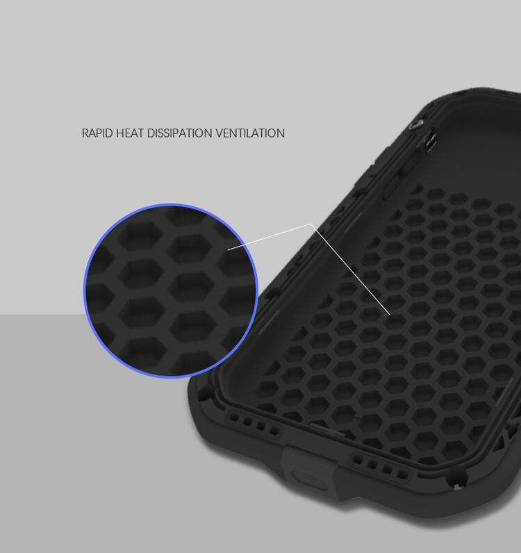 LOVE MEI waterdichte / stofdichte MEI koffer voor iPhone XS/iPhone X X - zwart
