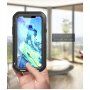 LOVE MEI waterdichte / stofdichte MEI koffer voor iPhone XS/iPhone X X - zwart