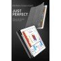 DUX DUCIS Domo etui met ruimte voor Apple Pencil en slaapfunctie voor iPad 9,7" (2017/2018) - grijs