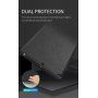 DUX DUCIS Domo etui met ruimte voor Apple Pencil en slaapfunctie voor iPad 9,7" (2017/2018) - grijs