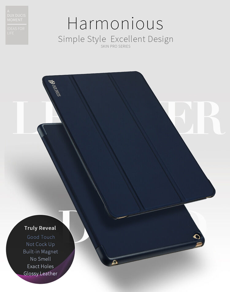 DUX DUCIS-koffer met standaard voor DUX DUCIS met standaard voor Apple iPad mini - zwart