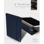 DUX DUCIS-koffer met standaard voor DUX DUCIS met standaard voor Apple iPad mini - zwart