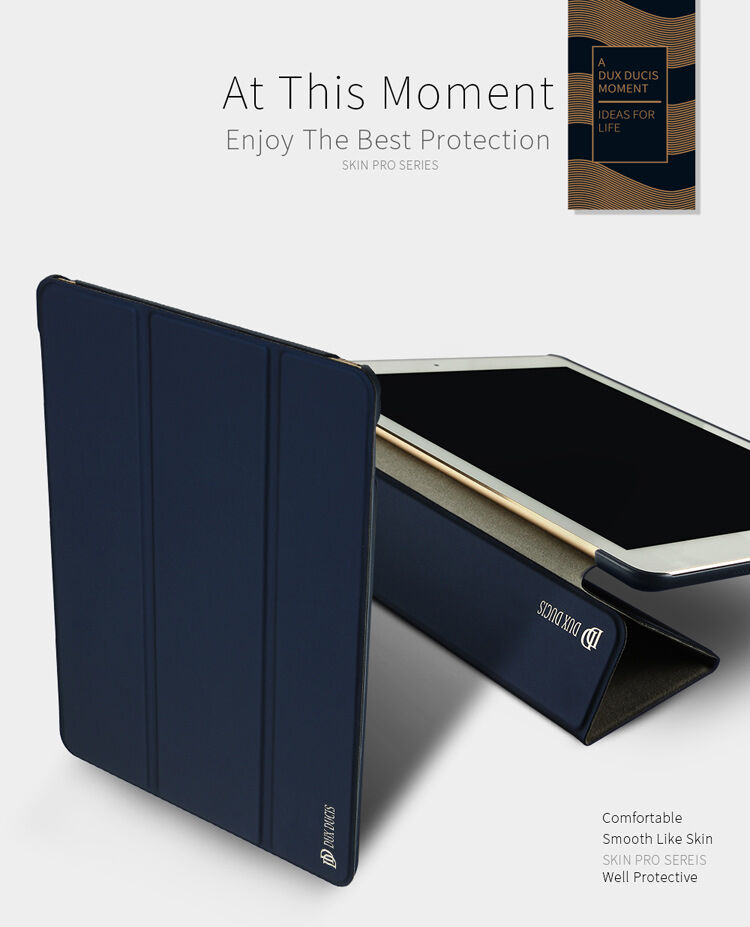 DUX DUCIS-koffer met standaard voor DUX DUCIS met standaard voor Apple iPad mini - zwart