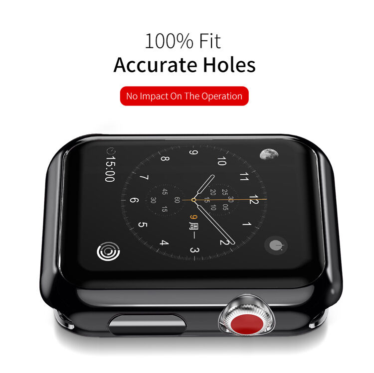 Dux Ducis zachte plastic beschermhoes voor Apple Watch 42mm - zilver