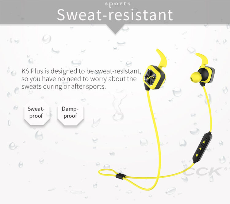 CCK draadloze Bluetooth-hoofdtelefoon voor Apple iPhone - blah