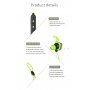 CCK draadloze Bluetooth-hoofdtelefoon voor Apple iPhone - blah