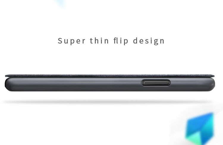 NILLKIN beschermende flip case voor Apple iPhone XS - zwart