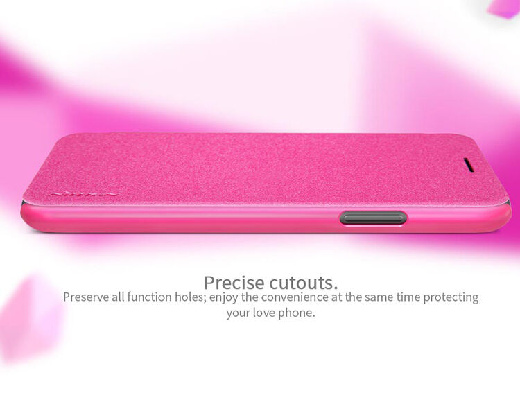 NILLKIN beschermende flip case voor Apple iPhone XS - zwart