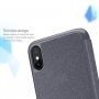 NILLKIN beschermende flip case voor Apple iPhone XS - zwart