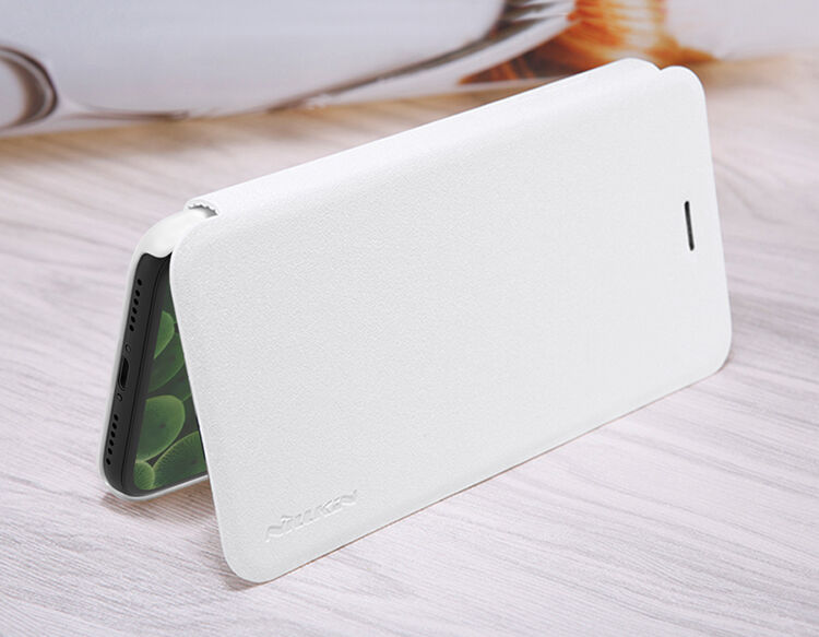 NILLKIN beschermende flip case voor Apple iPhone XS - zwart