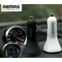 REMAX Autolader met drie poorten voor Apple iPhone / iPad / iPad / REMAX autolader met drie poorten voor Apple iPhone / iPad / iPod - zwart
