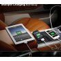 REMAX Autolader met drie poorten voor Apple iPhone / iPad / iPad / REMAX autolader met drie poorten voor Apple iPhone / iPad / iPod - zwart