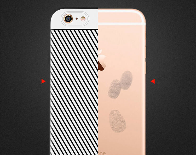 WAKING DRAGON elegante hoes van zacht plastic voor Apple iPhone 6 / 6S - rood