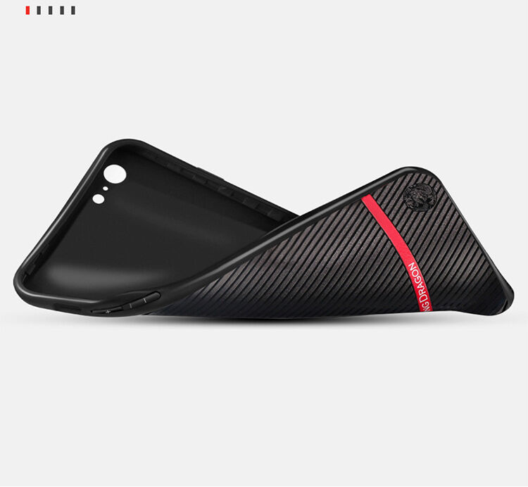 WAKING DRAGON elegante hoes van zacht plastic voor Apple iPhone 6 / 6S - rood