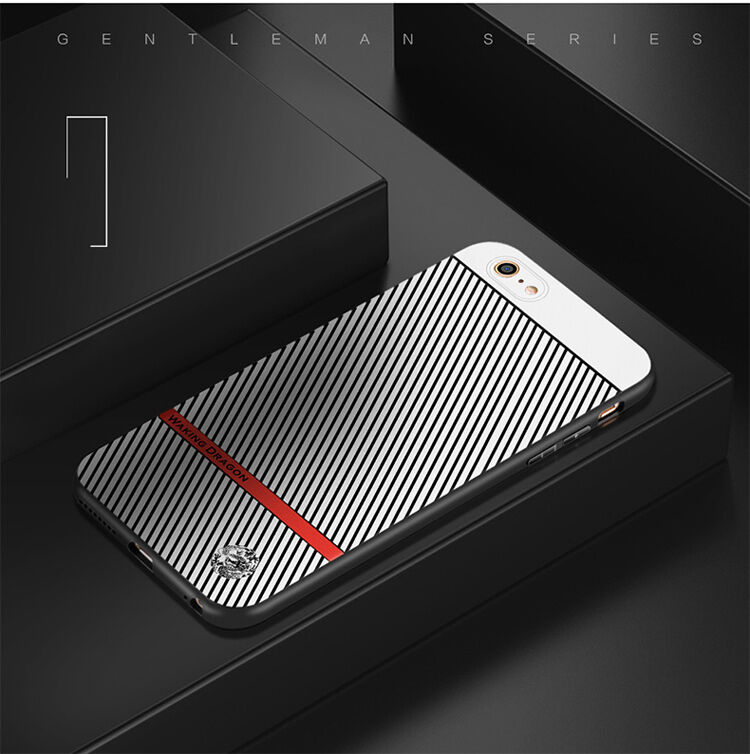 WAKING DRAGON elegante hoes van zacht plastic voor Apple iPhone 6 / 6S - rood