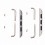 Reserve metalen gesp voor riem voor Apple Watch 42mm / 41mm / 40mm / 38mm - 2 stuks - zilver