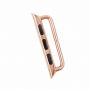 Reserve metalen gesp voor riem voor Apple Watch Ultra 49mm / 46mm / 45mm / 44mm / 42mm - 2 stuks - roze-goud