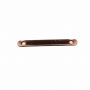 Reserve metalen gesp voor riem voor Apple Watch Ultra 49mm / 46mm / 45mm / 44mm / 42mm - 2 stuks - roze-goud