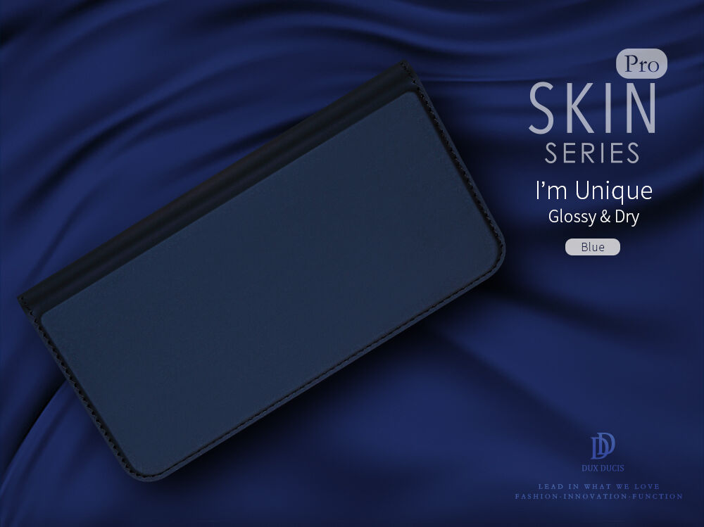 DUX DUCIS-koffer met statief en documentcompartimenten voor Apple iPhone XS - roségoud