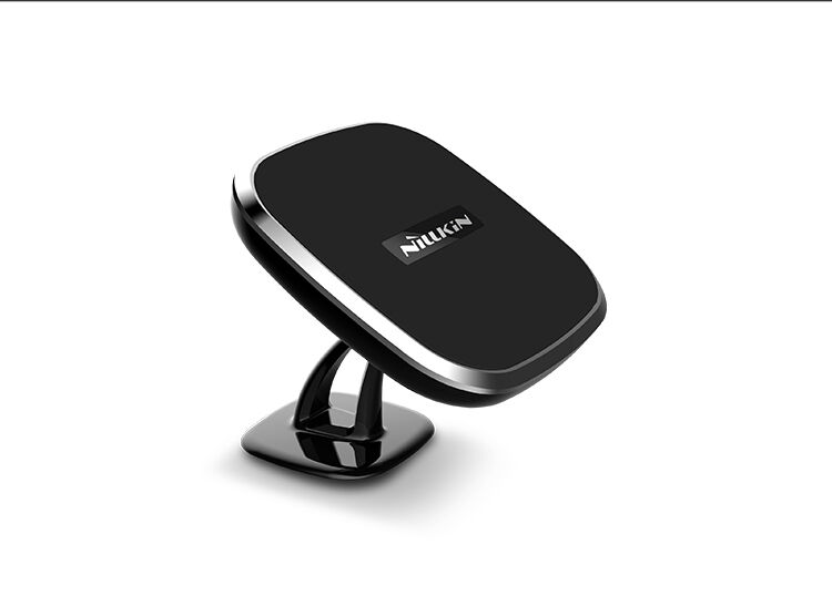 NILLKIN-ontwerp magnetische houder met Qi draadloze oplading voor Apple iPhone - zwart