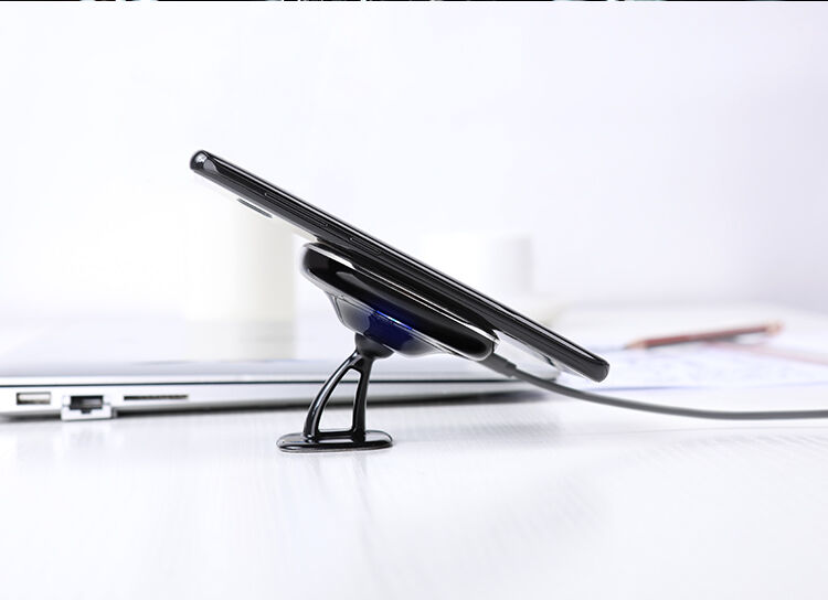 NILLKIN-ontwerp magnetische houder met Qi draadloze oplading voor Apple iPhone - zwart