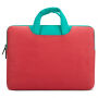 Bafewld Jazz-tas met rits voor Apple MacBook Air Pro 13" - rood