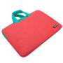 Bafewld Jazz-tas met rits voor Apple MacBook Air Pro 13" - rood