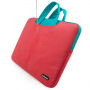 Bafewld Jazz-tas met rits voor Apple MacBook Air Pro 13" - rood