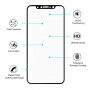 Enkay Super bestendig 3D Gehard glas voor iPhone XS/iPhone X - 0.2mm - zwart
