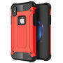 Super bestendige "Armor"-afdekking voor iPhone XS/iPhone X X - rood