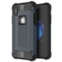 Super bestendige "Armor"-afdekking voor iPhone XS/iPhone X X - marineblauw