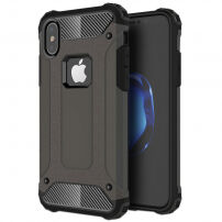 Super bestendige "Armor"-afdekking voor iPhone XS/iPhone X X - gebronsd