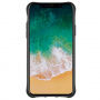 Super bestendige hoes met standaard voor iPhone XS/iPhone X X - goud