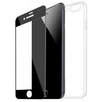 HOCO Lichtkap en glas voor iPhone 6 Plus / 6S Plus - zwart