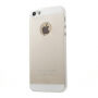 3in1 glitterhoes voor 3in1 glitters voor iPhone 5 / 5S / SE (2016) - rozig