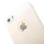 3in1 glitterhoes voor 3in1 glitters voor iPhone 5 / 5S / SE (2016) - rozig