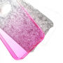 3in1 glitterhoes voor 3in1 glitters voor iPhone 5 / 5S / SE (2016) - rozig