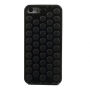 Afdekking met knallende belletjes voor iPhone 5 / 5S / SE (2016) - zwart