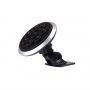 Draadloze QI autolader met 360° draaibare voet voor iPhone - zilver