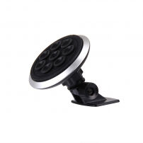 Draadloze QI autolader met 360° draaibare voet voor iPhone - zilver