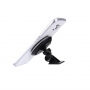 Draadloze QI autolader met 360° draaibare voet voor iPhone - zilver