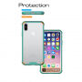 Beschermende plastic hoes voor iPhone XS/iPhone X X - groen