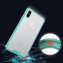 Beschermende plastic hoes voor iPhone XS/iPhone X X - groen