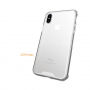 Beschermende plastic hoes voor iPhone XS/iPhone X X - doorzichtig