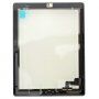 Vooraanraakscherm Apple iPad 2 met Home Button en lijm - TOP kwaliteit - wit