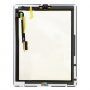 Vooraanraakscherm Apple iPad 3 met Home Button en lijm - TOP kwaliteit - wit