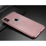 MOFI ultradunne hoes met cameralens bescherming voor iPhone XS/iPhone X X - roségoud