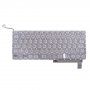 Toetsenbord voor MacBook Pro 15" A1286 (jaar 2009, 2010, 2011, 2012) - US versie