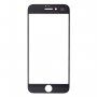Front touch glas, inclusief OCA-lijm, cameraframes aan de voorzijde, proximiteitssensor en handsetrooster, voor iPhone 7 Plus - wit